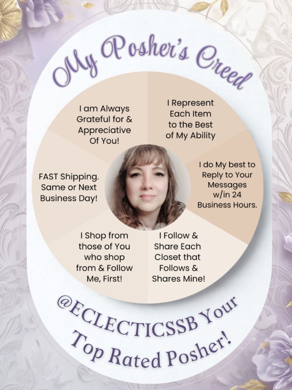 Welcome New Poshers! Use Code: ECLECTICSSB & $AVE $10 on Your Purchase! - Picture 2 of 9